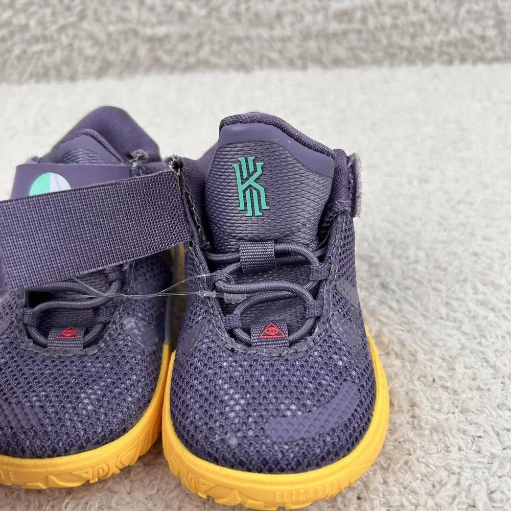 Nike Shoes Toddler 3C Kyrie 7 Daybreak Basketball Fire Swoosh Sneaker CT4980-500
